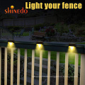 2020 Super Bright Led Mini Solar Powered Step Gutter Light Fence Lamp Solar Deck Light